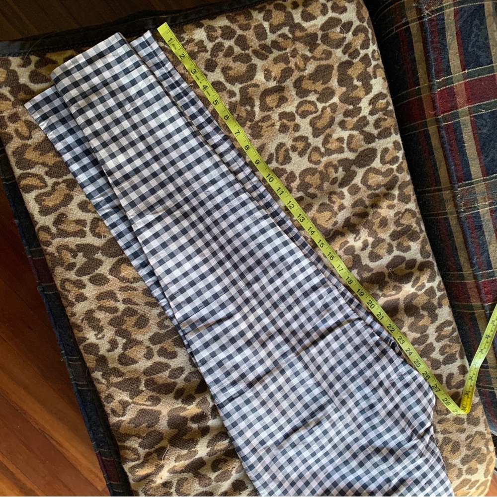 RALPH Ralph Lauren vintage retro pant gingham print trousers size 12 - Picture 8 of 11